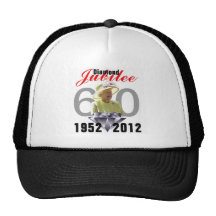 Diamond Jubilee 1952-2012 Trucker Hats