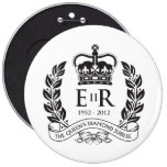 Diamond Jubilee Commemorative Button