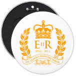 Diamond Jubilee Commemorative Button