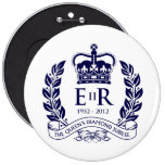 Diamond Jubilee Commemorative Button