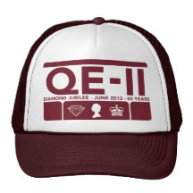 Diamond Jubilee Commemorative Cap Mesh Hat