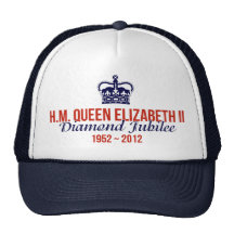 Diamond Jubilee Commemorative Cap Mesh Hats