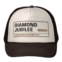 Diamond Jubilee Commemorative Cap [Street Sign] Hats