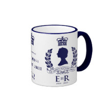 Diamond Jubilee Commemorative Mug