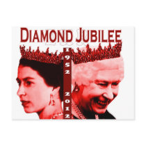Diamond Jubilee commemorative postcard
