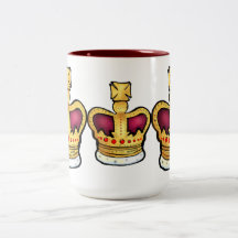 Diamond Jubilee Crown gorgeous drawing Coffee Mug
