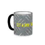 Diamond Plate Coffee Mug
