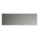 Diamond Plate Faux Pattern business cards