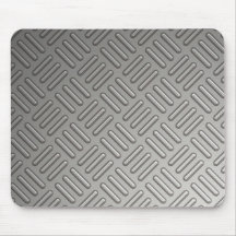 Diamond Plate Faux Pattern Mousemat