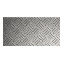 Diamond Plate Faux Pattern Personalised Photo Card