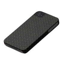 Diamond Plate iPhone 4/4S Case Mate Case Iphone 4 Cover