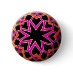 Diamond Pysanka Button