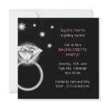 Diamond Ring Bachelorette Party Invitation