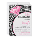 Diamond Ring Bling Bachelorette Party Invites