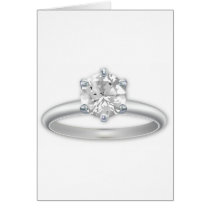 Diamond Ring Bling Clipart Cards