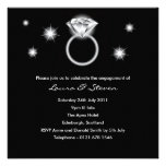 Diamond Ring Engagement Party Invitation