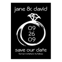 Diamond Ring Save The Date