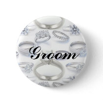 Diamond Rings Pinback Button