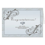 Diamond Wedding Anniversary Card