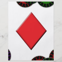 Diamond with Chips Custom Flyer