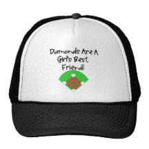 Diamonds are a Girl's Best Friend! Mesh Hat