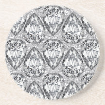 diamonds beverage coasters