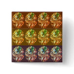 Diamonds Decoration Energy Pattern buttons