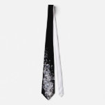 Diamonds on a black background with copy space neckties