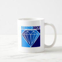 Diamonds Rock! Mugs