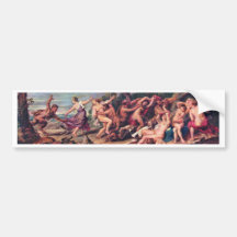 Diana And The Nymphs Of Faunas Surprised By Rubens Bumper Sticker