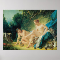 Diana Bathing, 1742 Posters