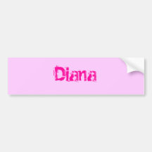 Diana Bumper Stickers