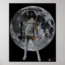 Diana - Goddess of the Moon Posters