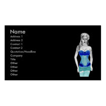 Diana (in blue) Business Cards