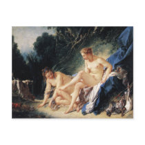 Diana leaving her Bath - François Boucher Postcard