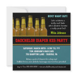 Diaper Keg - Dadchelor Beer Party Invitations