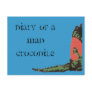 diary of a mad crocodile post card