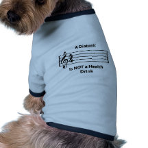 Diatonic_shirt_horizontal_lightBG_v1 Dog Shirt