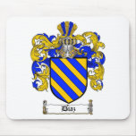 DIAZ FAMILY CREST -  DIAZ COAT OF ARMS mousepads