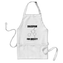 Diazepam For Anxiety (Light Chemical Molecule) Apron