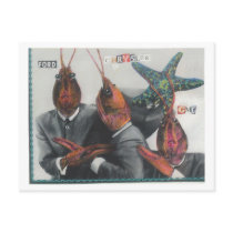 Dibble_Artworks_077_Bottom_Feeders_Number_Two Postcards