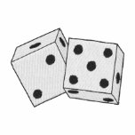 Dice embroidered shirts