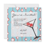 Dice Martini Personalized Invites