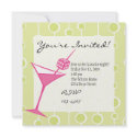 Dice Martini invitations