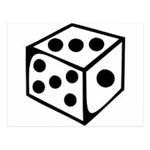 Dice - Three Postcards