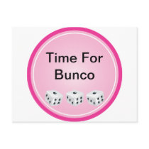 dice with pink circle customisable