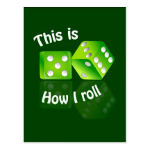 Dices postcard