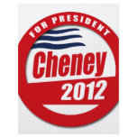 Dick Cheney 2012 flyers