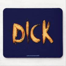DICK Name-Branded Personalised Gift Mousepad