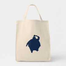 dicker Mann fat man Taschen